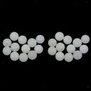 24Pcs Glow In The Dark Luminous Beads Loose Findings Fish Tank Walkways