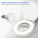 Stainless Steel Wall Mounted Toilet Paper Holder Tissue Rack Roll Hangers