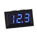 2 Pcs Car Motor 0.56'' LED Digital Volt Meter Voltage Voltmeter DC5-120V