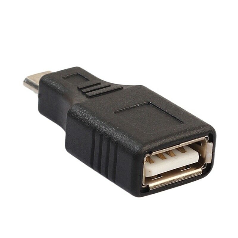 5X(Brand New USB 2.0 Femmina A Micro-USB B/Mini 5 pin Spina Maschio OTG Ad U3K6)