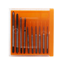 Watches Micro Taps Set High Speed Metric Straight Spiral Flute Coarse Thread