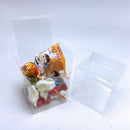 50Pcs 5*5*5cm PVC Transparent Square Gift Boxes Wedding Favor Party Favor C B7S9
