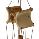 Large Wind Chimes Outdoor Deep Tone - Butterfly Wind Chimes with 6 Bamboo Tubes,