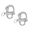 2 Pieces Jaw Snap Hardware Boat Yacht Caravan Sailboat Spinnaker Halyard
