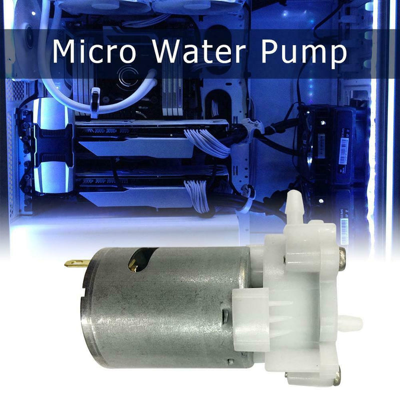 RS-360 DC 3-12V Gear Pump Self-priming Motor Mini Micro Water Pump Oil Pump A