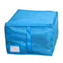 Clothing exchange Holders Waterproof Quilt Pillows A zipper Blue S A3N5