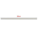 Reusable Stainless Steel Straight Drinking Tube Straw Pipette Suction Pipe