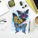 DIY Butterfly Special Shaped Diamond Painting 50 Pages A5 Sketchbook Crafts