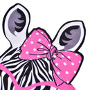 23cmTshirt patch Diy Zebra head pattern iron on for clothing transfer printing3C