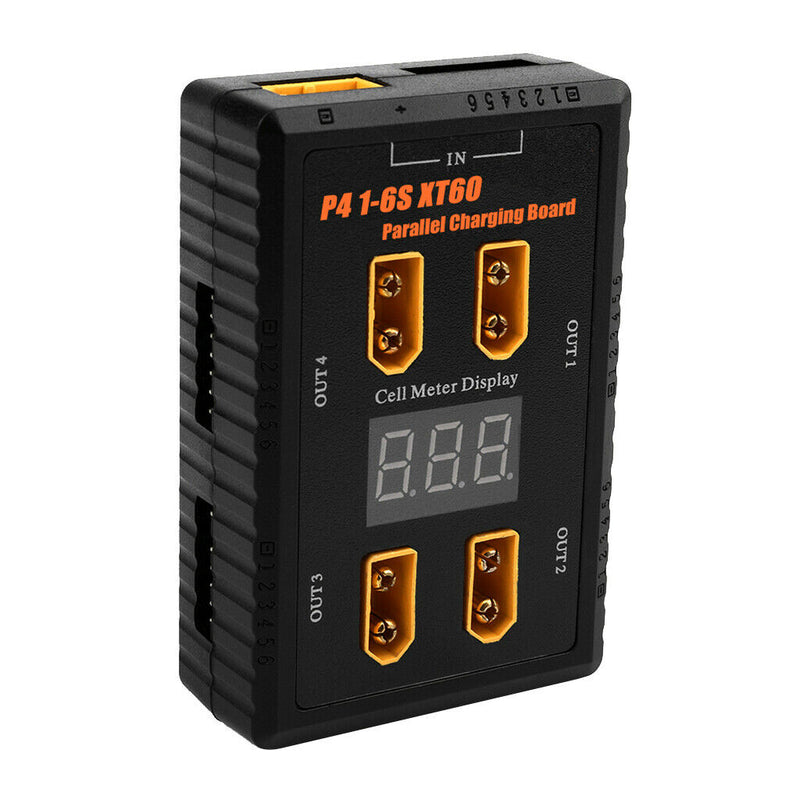 1-6S XT60 Battery Charger Parallel Charging Board Charging Balance Board 40A