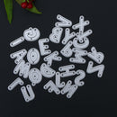 English Letter DIY Album Card Metal Embroidery Craft Stencil Cutting Die  A