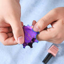 French Smile Line Edge Cutter Stencil Nail Art Trimmer Cutting Template