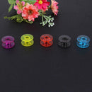 1pc Plastic 25 Single Bobbin Sewing Machine Spools w/ Thread Storage Case