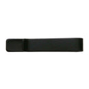 Metal Stainless Steel Money Clip Holder Folder Collar Clip (Black)