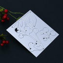 Grass Joint DIY Metal Embossing Stencil Scrapbook Craft Cutting Die