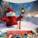 Christmas Decor Tapestry Wall Hanging Living Room Bedroom Dorms Backdrop 02