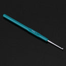 8pcs Plastic Handle Aluminium Head Crochet Hooks Sweater Sewing Needles Kit