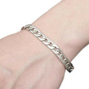 Charm Bracelet Men Cool Curb Link Chain Jewellery Decoration Thick Titanium