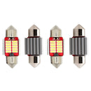 1x 12SMD 4014 LED Car Light Bulbs Dome Festoon Canbus Internal Plate Lamp White