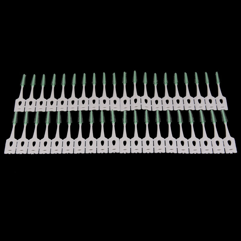 40pcs/2box pro dental oral care interdental brush floss toothpick clean toot BX