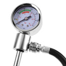 Bicycle Pump With Gauge High Pressure Meter Shock Hand Bike Air Inflator