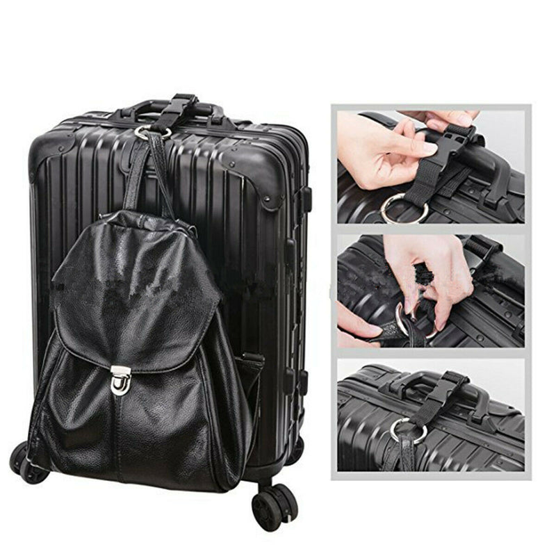 Jacket Holder Gripper Add Bag Handbag Clip Use to Carry Anti-theft Luggage Strap