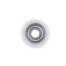 New 4*15*6mm U Groove Metal Shield Nylon Pulley Wheels Roller Ball Bearings  JR