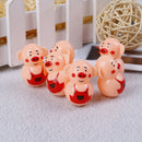 2Pcs Baby cute funny tumbler piggy toys kids learning tumbler toys gi 3C