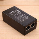 24V 0.5A 24W Desktop POE Power Injector Ethernet Adapter Surveillance CCTV