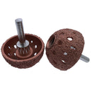 2X(Tire Repair Kit Tungsten Steel Bowl Grinding Wheel Grinding Head Of Grin