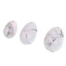 3 Pieces White Turquoise Eggs for Women to Train Pelvic Floor Exercise