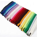 10x Nylon Mixed Color Lace Edge Zipper Puller DIY Craft Zip Tailor Sewin OBL