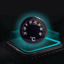 1Pc Portable Mini Outdoor LCD Round Thermometer For Tourist Camping Hiking S2X5