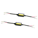 2packs Car H1 H3 Headlight Kit Canbus LED Decoder DRL Anti-Flicker Load Resistor
