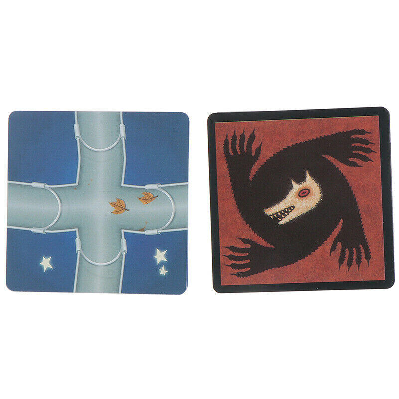 24Pcs Werewolf Board Games Cards English Version Family Fun Playing CardsTEUS