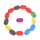 100Pcs Mixed Carve Hand Made Pattern Wood Buttons For Craft Scrapbook 20mm MO