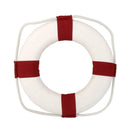 Red 13.8" WELCOME LIFE BUOY RING PRESERVER NAUTICAL BOAT MARINE THEME DECORS