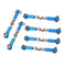 6 Pack Machined Metal Front Rear Adjustable RC Turnbuckles Pull Rod for 1/12 &