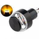 2 Piece 12V Led Motorcycle Handlebar Tail Flashing Turn Signal 22Mm Yellow  J6P8