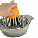 Stainless Steel Juicer Lemon Lime Orange Fruit Squeezer Home Hand S5Y0 B8X6