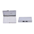 Travel Mini Metal Pill Box Medicine Drug Vitamin Tablet Organizer Container  FT