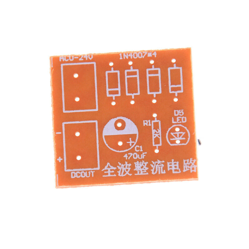 2PCS IN4007 bridge rectifier AC to DC converter wave rectifier circuit board Gn