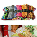 50 Colors Cross Stitch Cotton Embroidery Thread Sewing sell Skeins hot Flo H9P6