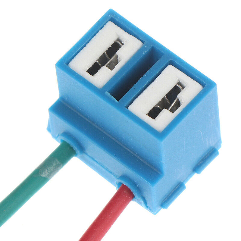 2Pcs H7 Headlight Bulb Socket Cceramic Lamp Base Car Connector Plug Soc zq