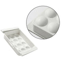 2PC Kitchen Fridge Slide Case Storage Boxes Space Shelf Organizer Drawer Holder