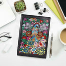 DIY Peafowl Special Shaped Diamond Painting 50 Pages A5 Notepad Notebook
