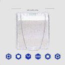 Universal Waterproof 86 Type Wall Socket Plate Panel Y4J5 Cov Protect Box T I4G0