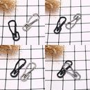 Stainless Steel Climbing Carabiner Key Chain Clip Hook Buckle Keychain Outdoor%o