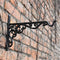 Cast Iron Hanger Wrought Iron Garden Hook Flower Pots Basket Wall Hanger Br L7B4