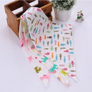 Babies Kids Bibs Catoon Scarf Bandana Dribble Feeding Saliva Handkerchief Towels